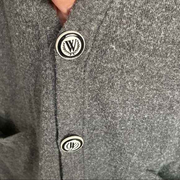 Wildfox Native Aztec Tribal Gray Cardigan Sweater - Picture 4 of 7